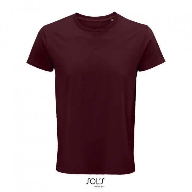  SOL'S CRUSADER MEN - ROUND-NECK FITTED JERSEY T-SHIRT - SOL'S Burgundy