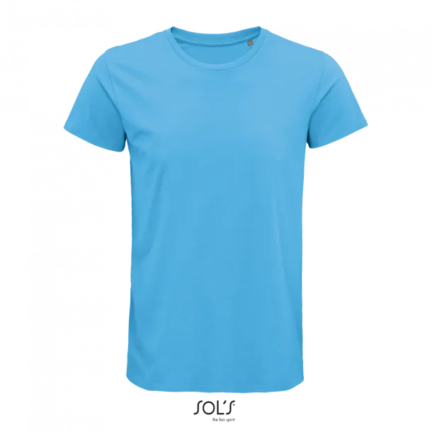  SOL'S CRUSADER MEN - ROUND-NECK FITTED JERSEY T-SHIRT - SOL'S Aqua