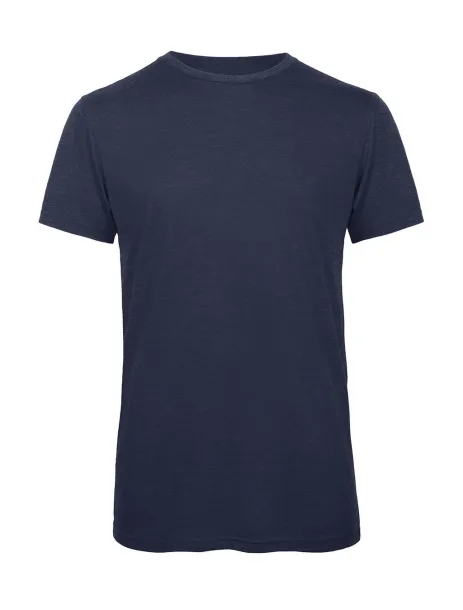  Muška majica kratkih rukava, 130 g/m² - B&C Heather Navy