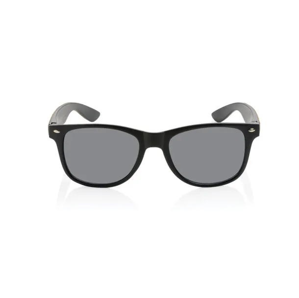  GRS recycled PC plastic sunglasses with FSC® cork - XD Collection Black 