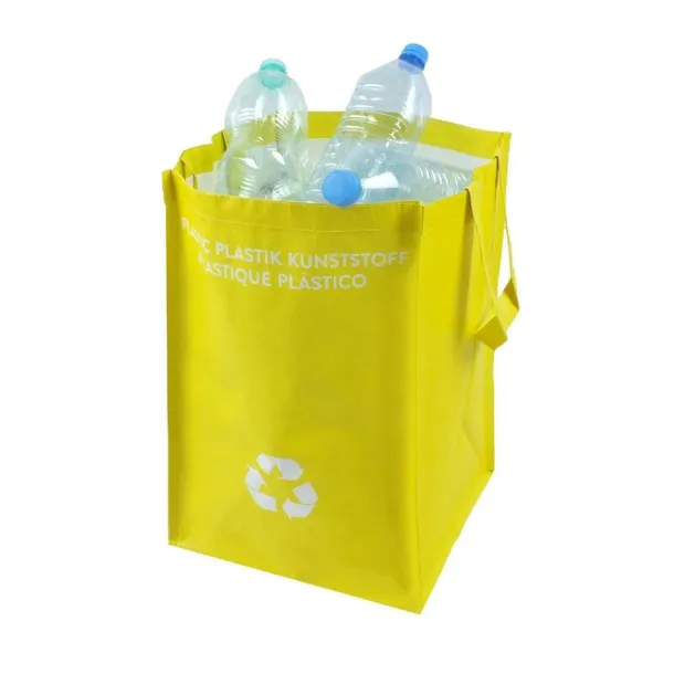  Recycle waste bags, 3 pcs multicolour