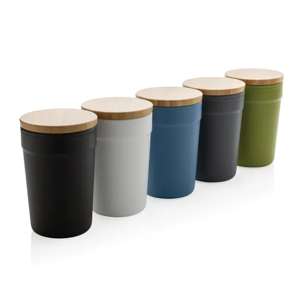  GRS RPP mug with FSC® bamboo lid - XD Collection blue 