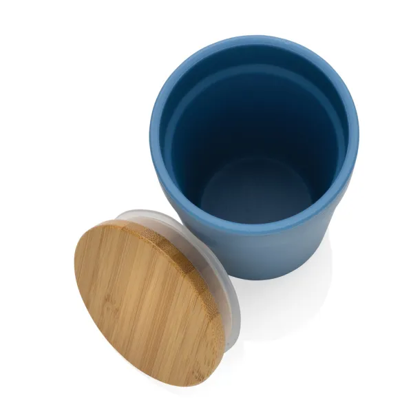  GRS RPP mug with FSC® bamboo lid - XD Collection blue 