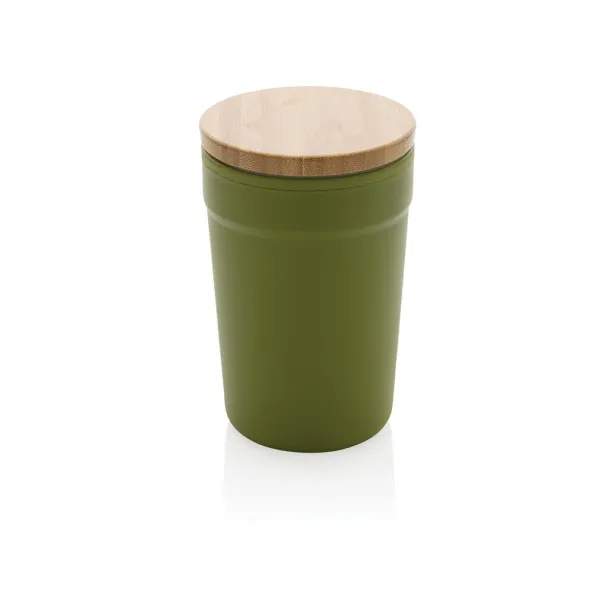  Šalica od GRS RPP-a s FSC® poklopcem od bambusa, 300 ml - XD Collection 45533C