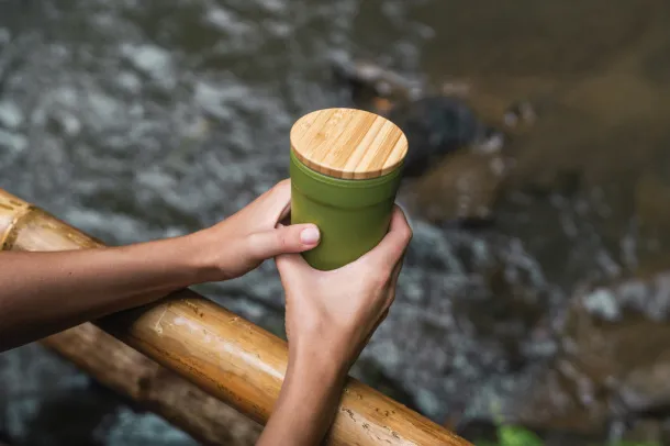  GRS RPP mug with FSC® bamboo lid - XD Collection 45533C 