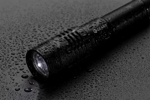 Gear X USB re-chargeable torch - GearX Black 