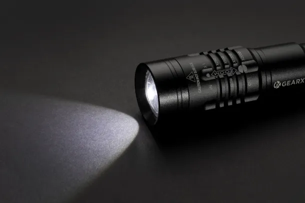 Gear X USB re-chargeable torch - GearX Black 