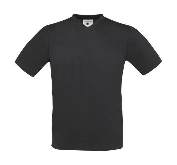  Exact V-neck T-Shirt - B&C Tamno siva