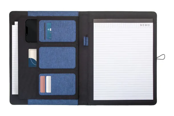 Shepherd A4 RPET document folder Blue