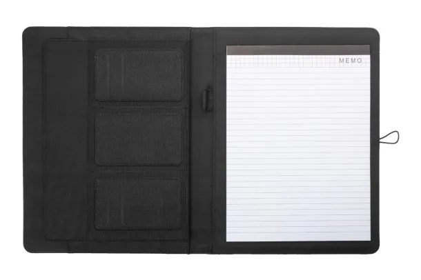 Shepherd A4 RPET document folder Black