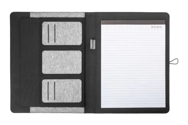 Shepherd A4 RPET document folder Grey