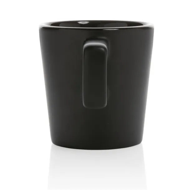  Ceramic modern coffee mug - XD Collection Black Black