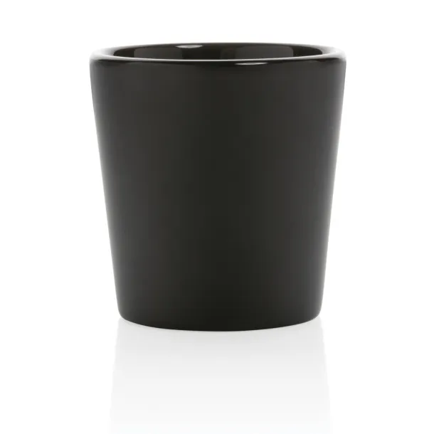  Ceramic modern coffee mug - XD Collection Black Black