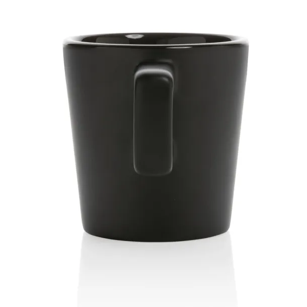  Ceramic modern coffee mug - XD Collection Black Black