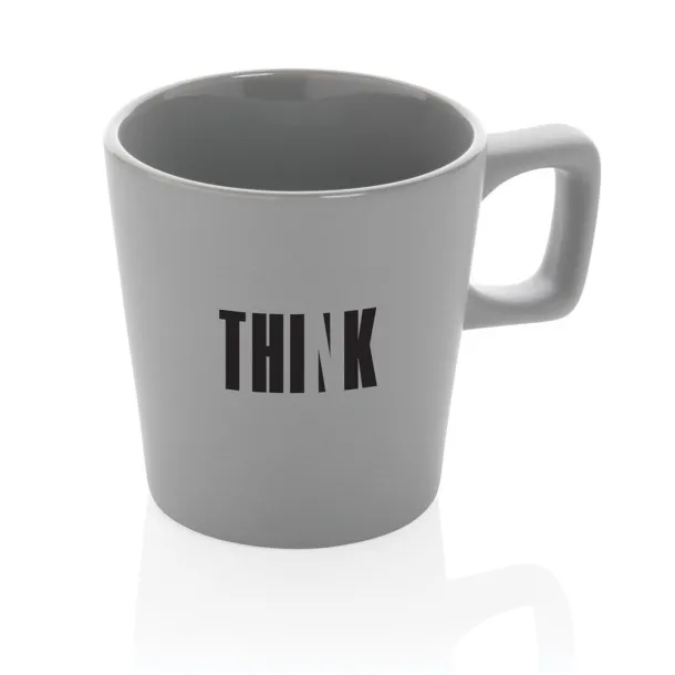  Keramička šalica za kavu, 300 ml - XD Collection Siva