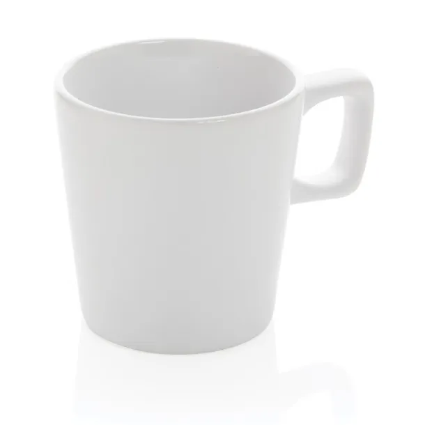  Ceramic modern coffee mug - XD Collection White White