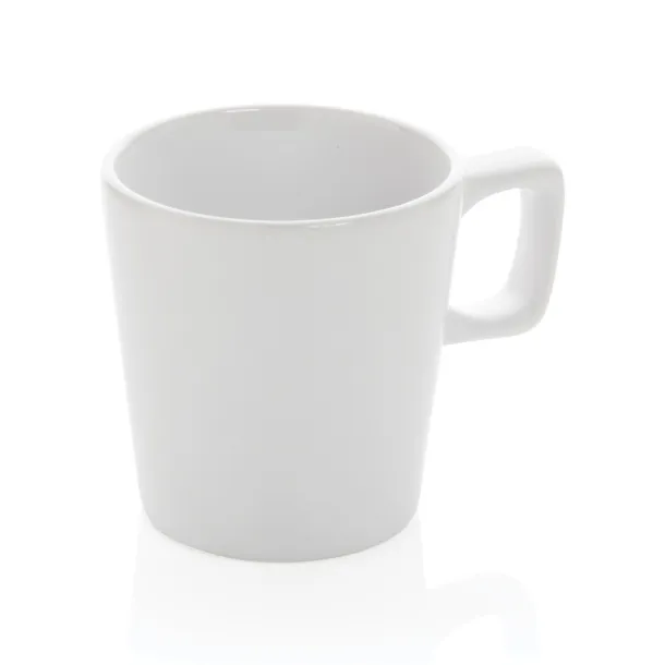  Ceramic modern coffee mug - XD Collection White White