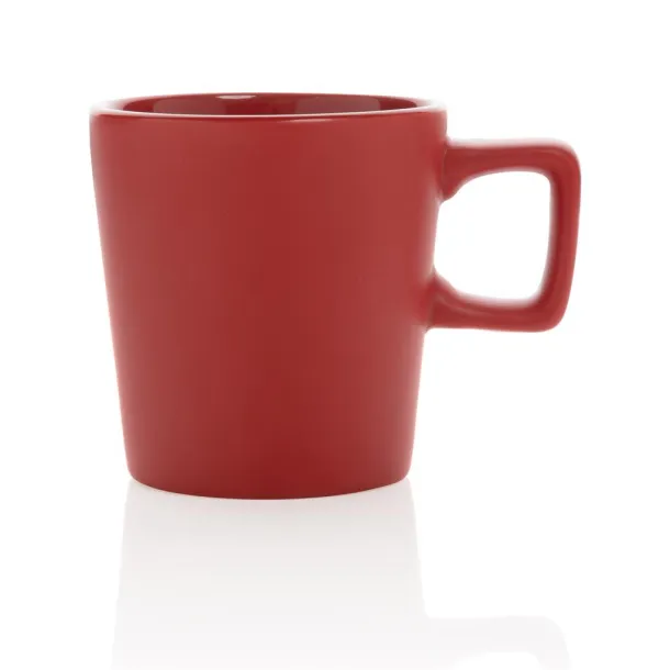  Ceramic modern coffee mug - XD Collection Crvena 