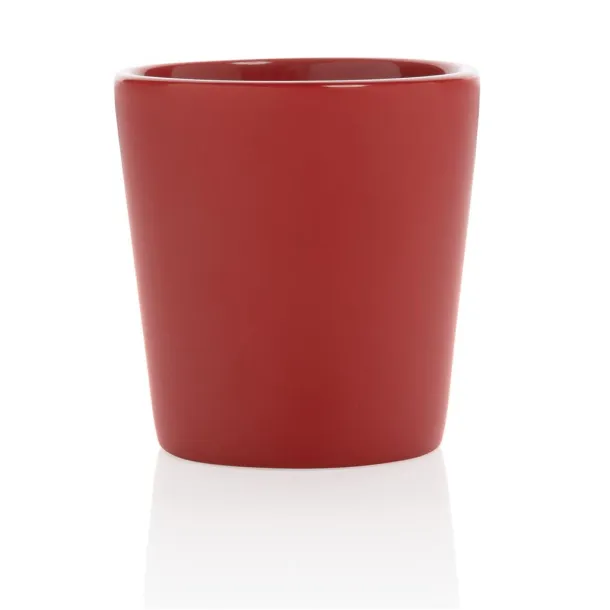  Keramička šalica za kavu, 300 ml - XD Collection Crvena