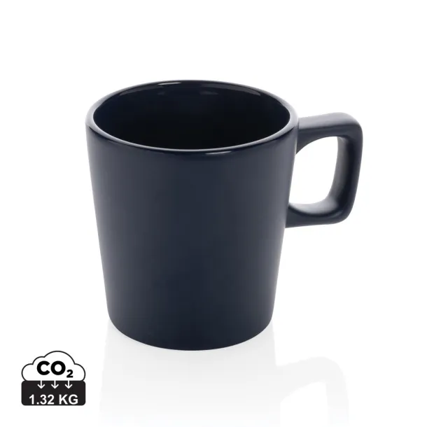  Ceramic modern coffee mug - XD Collection Navy 