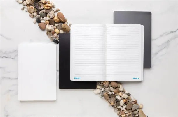  Impact notes od kamenog papira, A5 - XD Collection Crna