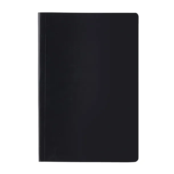  Impact softcover stone paper notebook A5 - XD Collection Black 