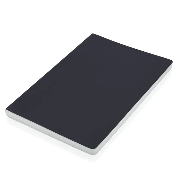  Impact softcover stone paper notebook A5 - XD Collection Black 