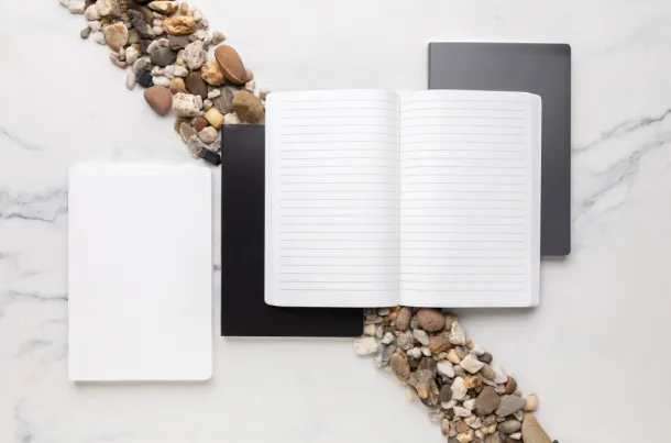  Impact notes od kamenog papira, A5 - XD Collection Crna