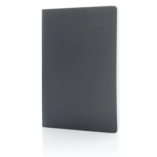  Impact softcover stone paper notebook A5 - XD Collection Anthracite 