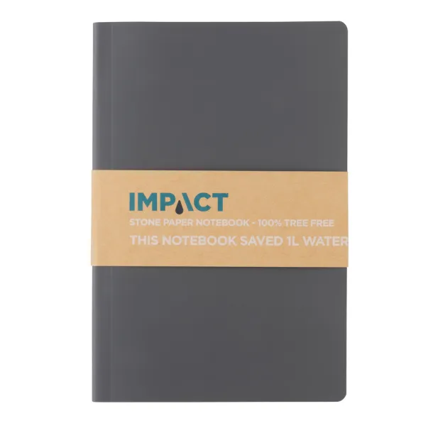  Impact A5 notes od kamenog papira - XD Collection Antracit 