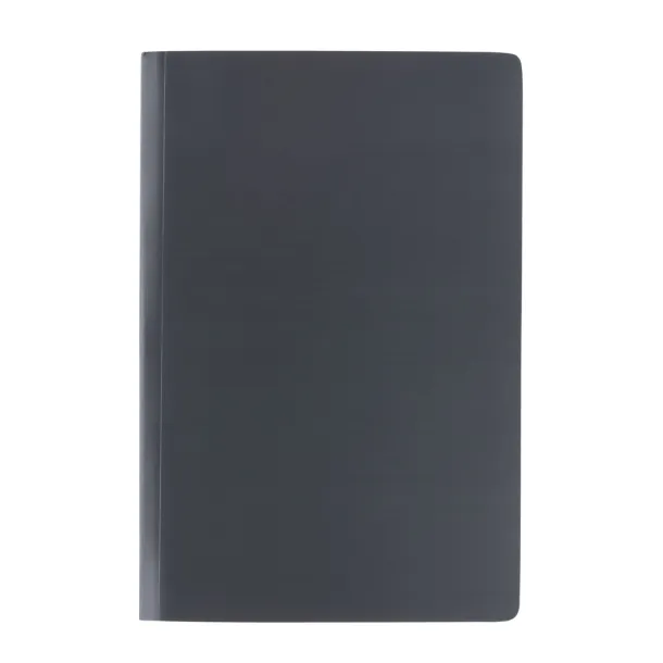  Impact softcover stone paper notebook A5 - XD Collection Anthracite 