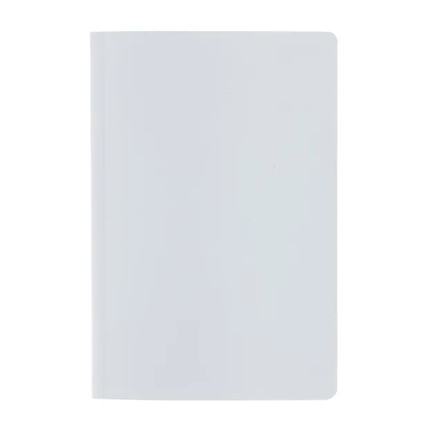  Impact softcover stone paper notebook A5 - XD Collection White 