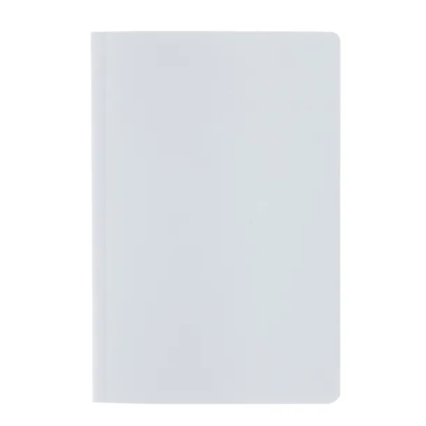  Impact softcover stone paper notebook A5 - XD Collection White 