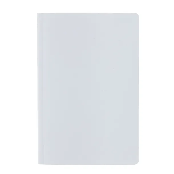  Impact softcover stone paper notebook A5 - XD Collection White 