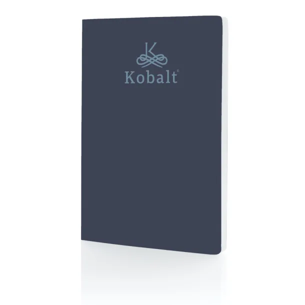  Impact softcover stone paper notebook A5 - XD Collection Navy Blue 