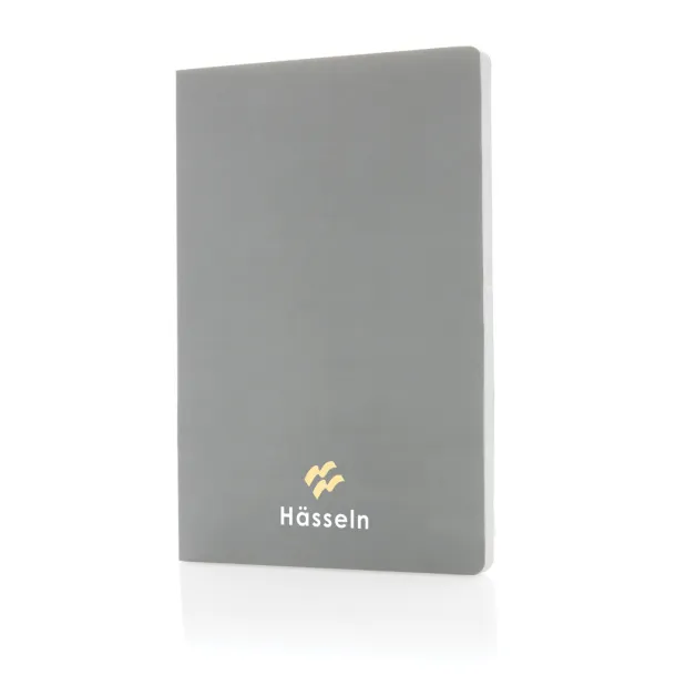  Impact softcover stone paper notebook A5 - XD Collection Grey 