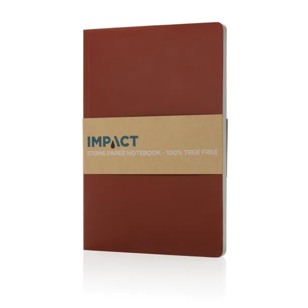  Impact A5 notes od kamenog papira - XD Collection Red 