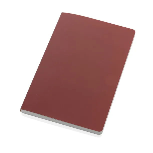  Impact softcover stone paper notebook A5 - XD Collection Crvena