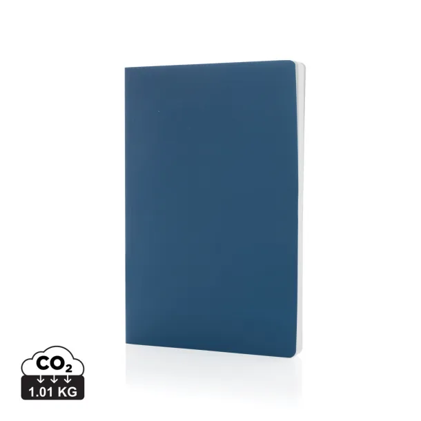  Impact softcover stone paper notebook A5 - XD Collection Blue 