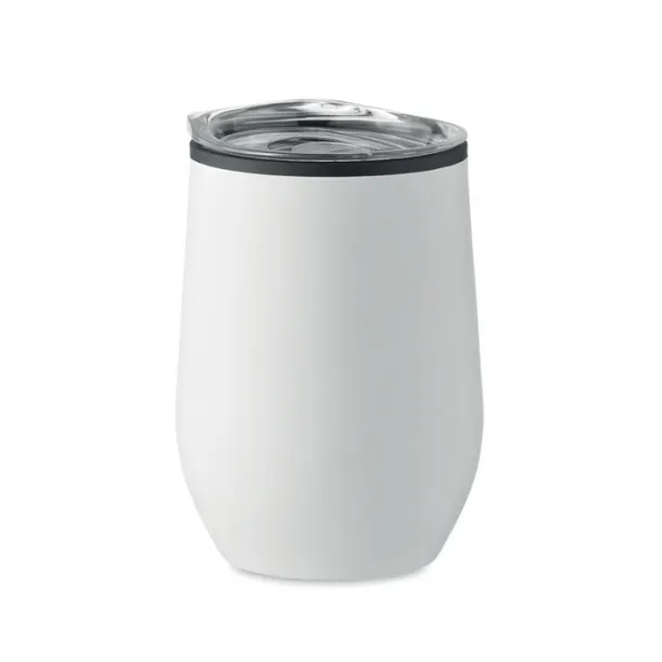 CHIN CHAN Double wall travel cup 350 ml White