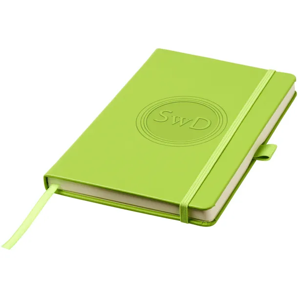 Nova A5 bound notebook - JournalBooks Lime