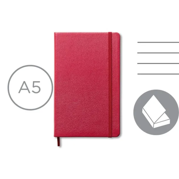  MOLESKINE Classic Leather notebook approx. A5 red