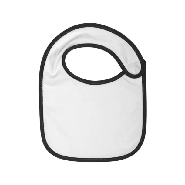 BABY baby bib - EXPLODE Black