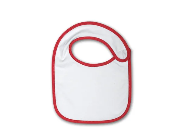 BABY baby bib - EXPLODE Red