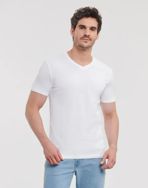  Men's Pure Organic V-Neck Tee - Russell Pure Organic