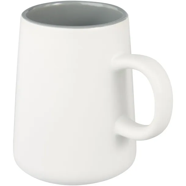 Joe 450 ml ceramic mug - Unbranded White