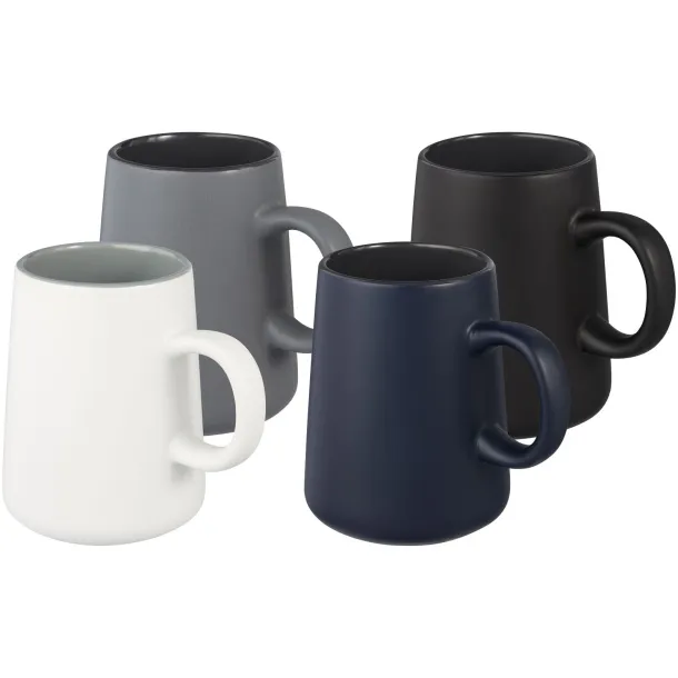 Joe 450 ml ceramic mug - Unbranded White