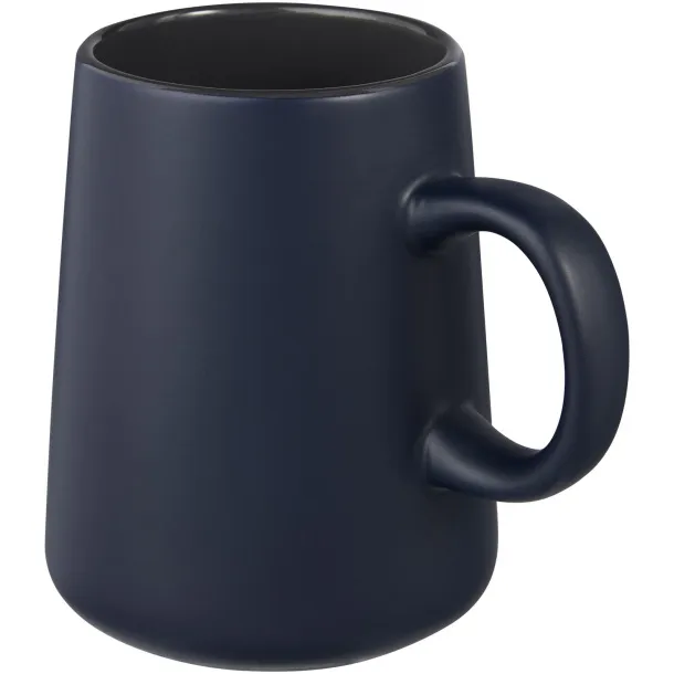 Joe 450 ml ceramic mug Navy Blue