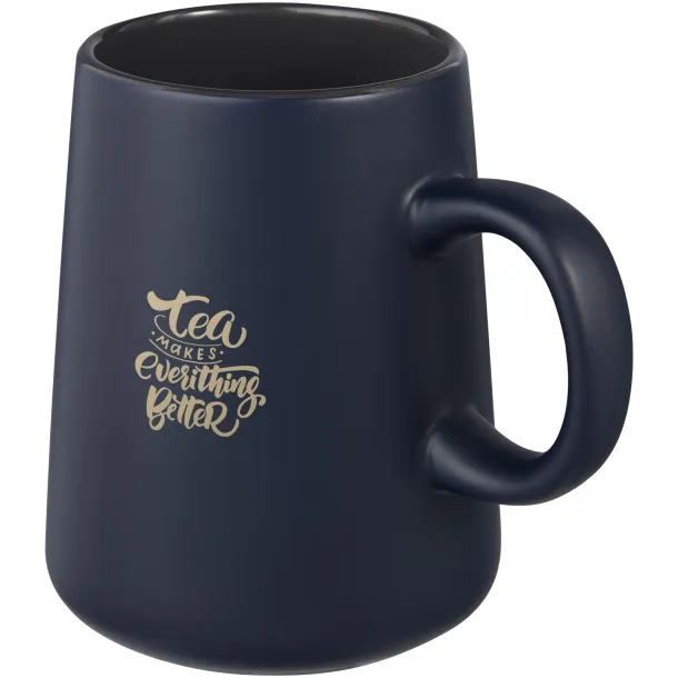 Joe 450 ml ceramic mug Navy Blue