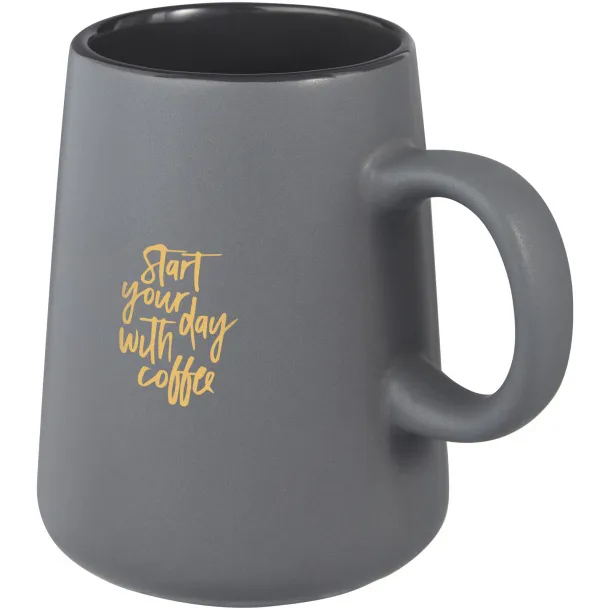 Joe 450 ml ceramic mug Grey